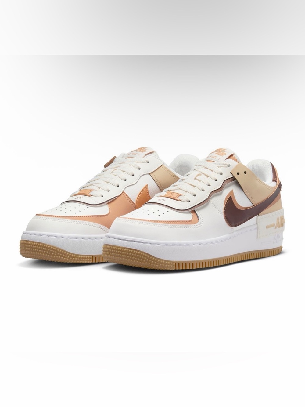 Women’s Nike Air Force 1 Shadow Sail/Cacao Wow/Flax/Sesame Sneakers